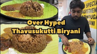 Over Hyped Thavusukutti Biryani Shop🥲👎🏻😭 streetfood chennai southindianfood chennaifood [upl. by Mikah]