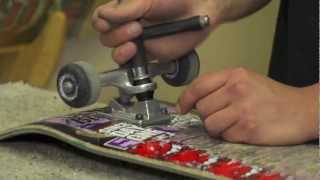 How To Replace Your Skateboard Bushings with Griff [upl. by Idden]