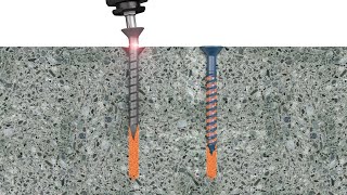 Titen Turbo™ Concrete and Masonry Screw Anchor [upl. by Nilac]