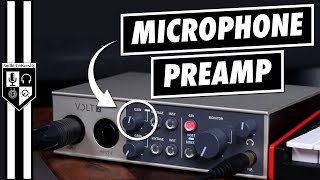 Mic Level vs Line Level  Do You Need a Microphone Preamp [upl. by Eeladnerb]