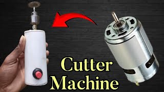 How To Make Cutter Machine  Diy Cutter Machine  Cutter Machine Kaise Banaye MrRkExperiment [upl. by Mordy]