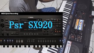 YAMAHA PSR SX920 Demo Style Pop Chacha  New Psr Sx920 Styles Original Internal [upl. by Lona]