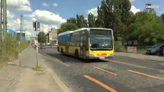 MercedesBenz Citaro der Berliner BVG auf Linie 240 am Ostkreuz 042014 [upl. by Yelime]