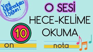 O Sesi Hece Kelime Okuma [upl. by Stoneman]