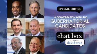 NJ gubernatorial candidates talk top issues from League of Municipalities conference  Chat Box [upl. by Aramaj]