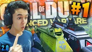 Advanced Warfare GAMEPLAY Mi Primera Partida MULTIJUGADOR Live 20  TheGrefg [upl. by Sualokcin]