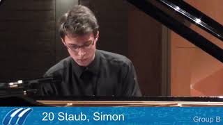 Simon Staub  First round Group B [upl. by Glass]