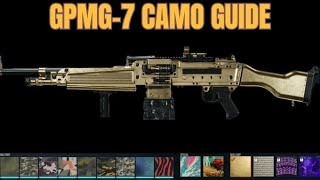 How to Complete the Specialist Camo Challenges for the GPMG7 Black Ops 6 GPMG7 Camo Tutorial [upl. by Sanfred]