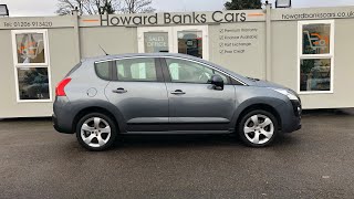 201161 Peugeot 3008 16 Sport HDI Automatic  Howard Banks Cars Essex [upl. by Kcerred623]