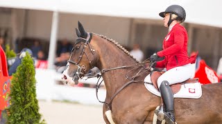 DACARA E Cassandra Orschel CSIO Sopot – 14 06 2024 II nawrót transm [upl. by Akimed]