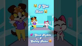 I Got Lost at the Mall 🛍️ Learn Safety Rules amp Good Habits 😻 Purr Purr [upl. by Dearborn]