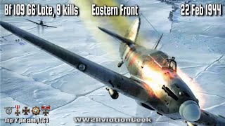 Bf 109 G6 Late 9 kills on Contact Patrol over Lysyanka  Ace in a Day  IL2 WW2 Air Combat Sim [upl. by Allerym130]