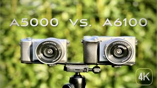 Sony A5000 vs A6100 I Video 🎥 amp Photo 📸 Test  good for 2024  I 4K [upl. by Aciram]