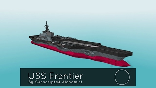 Warship Craft  USS Frontier Showcase 350 Sub Special [upl. by Silra]