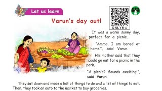 3rd std English term 2 unit 2 varuns day out English textbook Book back ans key pg no 7986 class 3 [upl. by Nosnah675]