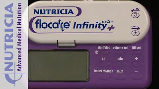 Programmierung der Flocare Infinity Ernährungspumpe  Nutricia [upl. by Aldo]