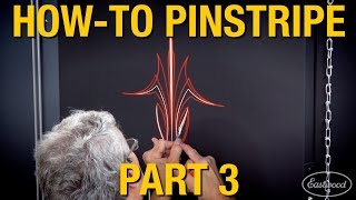 How To Pinstripe Custom Pinstripes with Rick Harris amp Kevin Tetz  Pt3 of 3  Eastwood [upl. by Ahseinad19]