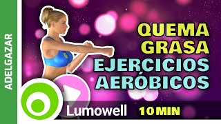 10 Min Ejercicios Aeróbicos En Casa  Cardio Intenso [upl. by Auric]