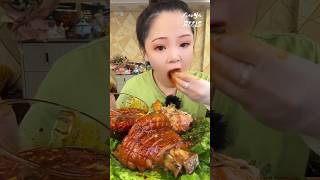 Chinese mukbang asmr shorts mukbang asmr BigbiteAsmrr [upl. by Eirrahs]