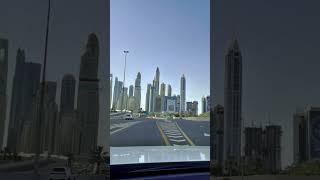 Driving dubai road  visit dubai  dubai car vlog  4k video dubai foryou travel visitdubai [upl. by Ydde598]