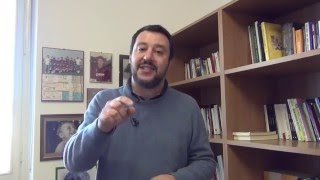 Video messaggio Matteo Salvini [upl. by Obocaj972]