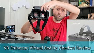 AFFORDABLE VR HEADSET  VR Shinecon 6th Gen Virtual Reality Glasses Review [upl. by Arimay324]