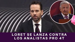 LA FRUSTRACIÓN DE LORET DE MOLA SE LANZA EN CONTRA DE ANALISTAS Y DUEÑOS DE MEDIOS [upl. by Idnar]