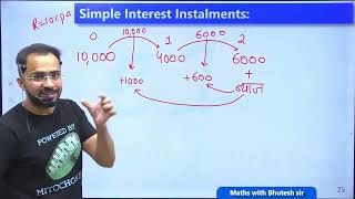 SI INSTALLMENT sscexam ssccgl allcompetitiveexams arithmeticmaths maths subscriber trending [upl. by Bronnie648]