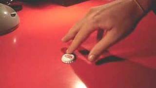 Bottle Cap Crush Trick Awesome Trick [upl. by Babita823]