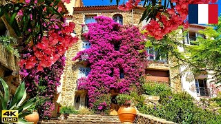 Bormes les Mimosas  A FLOWERY VILLAGE Full of Charm  The Most Beautiful Villages in France [upl. by Eanahc]