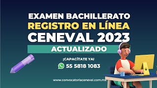 REGISTRO PASO A PASO AL EXAMEN ACREDITABACH CENEVAL  BACHILLERATO CENEVAL 📝 [upl. by Yelekreb935]