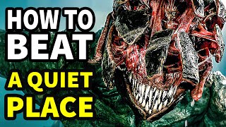 How To Beat The SOUND PREDATORS In quotA Quiet Placequot [upl. by Ogilvie212]