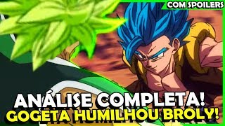 BROLY FOI HUMILHADO FUSÃO DO GOGETA FOI FORÇADA Análise Dragon Ball Super Broly [upl. by Airahcaz732]