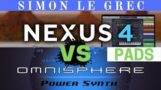 ReFX Nexus 4 vs Omnisphere 282c  Pads [upl. by Eirual261]