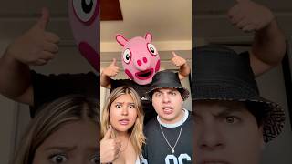 ME CONVERTÍ EN PEPPA PIG 😱😂 ​⁠MeliRico SoyTioNestor shorts [upl. by Nylle235]