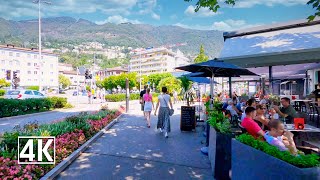 Switzerland 🇨🇭 Locarno the town with the warmest climate in Switzerland [upl. by Nevile500]