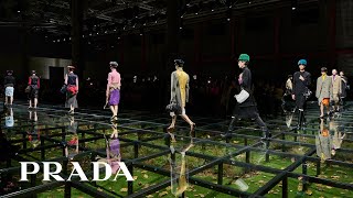 Miuccia Prada and Raf Simons present Prada FW24 Womenswear Collection [upl. by Evita]