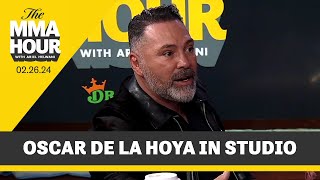 Oscar De La Hoya Talks Ryan Garcia Relationship Proposes Fight With Dana White  The MMA Hour [upl. by Ordnassela211]