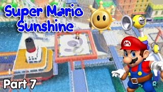 Super Mario Sunshine  7 Fun Times At The Harbor [upl. by Dennis]