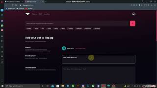 How to add bot in Topgg [upl. by Tychonn108]