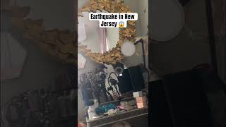 Earthquake in New Jersey 😱 My mirrors and walls are shaking [upl. by Hortense]