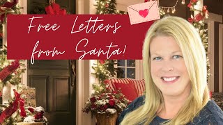 Free Letters From Santa❤️🎅🏼✉️ [upl. by Aetnuahs]