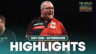 UNDERWAY IN WOLVES Day One Afternoon Highlights  2024 Mr Vegas Grand Slam of Darts [upl. by Cleary]