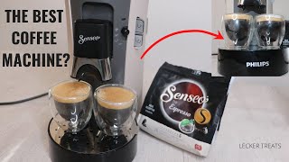 First Time Using My PHILIPS SENSEO SELECT For Coffee amp Espresso  The Best Coffee Machine [upl. by Teri]