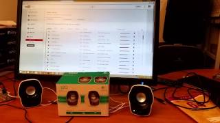 Logitech z120 audio test [upl. by Maddocks]