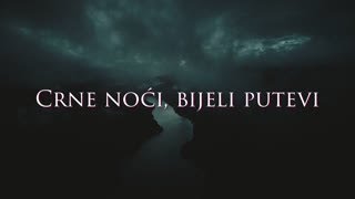 Marko Perković Thompson  Crne noći bijeli putevi Official lyric video [upl. by Karlin849]