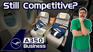 Lufthansa A350 Business Class Review Chicago to Munich Experience [upl. by Tnilf]