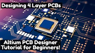 How to Create 4 Layer PCBs using Altium Easily Altium Tutorial for Beginners [upl. by Amsirhc833]