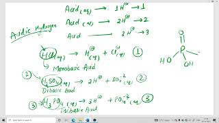 Basicity of Acid  Monobasic acid Dibasic Acid Tribasic acid Acidic Hydrogen JEE Mains Advance NEET [upl. by Jeffie299]