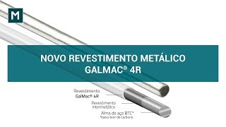 Novo revestimento metálico GalMac® 4R [upl. by Iphigenia]